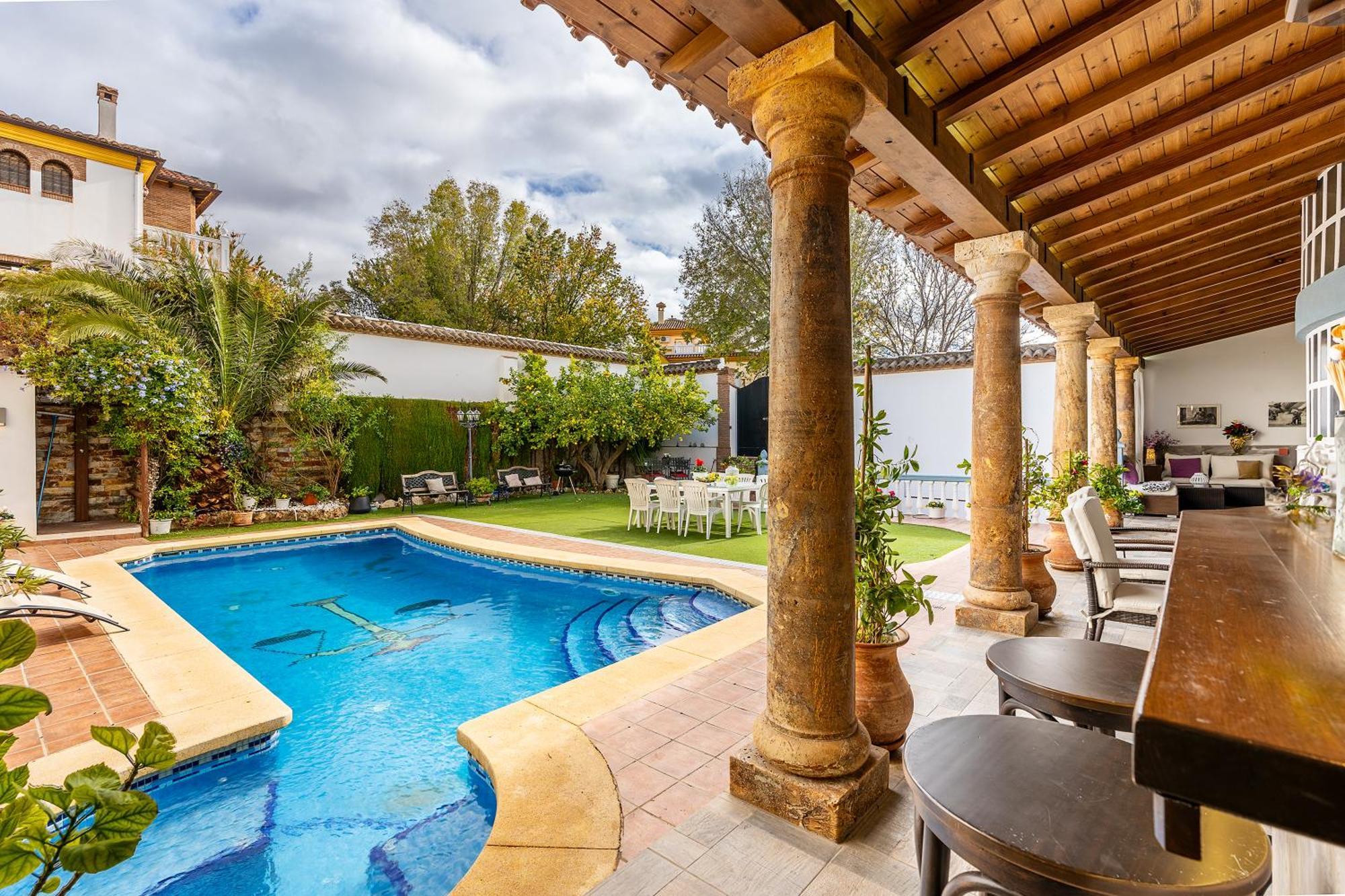 Casa De Amigos La Latina Con Piscina, Chimenea Y Barbacoa Villa Illora Екстериор снимка